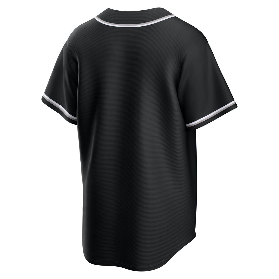 Colorado Rockies Nike Fashion Replica Black Out Jersey