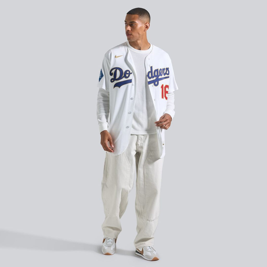 Los Angeles Dodgers Will Smith Nike 2026 Gold Collection Authentic Jersey - White