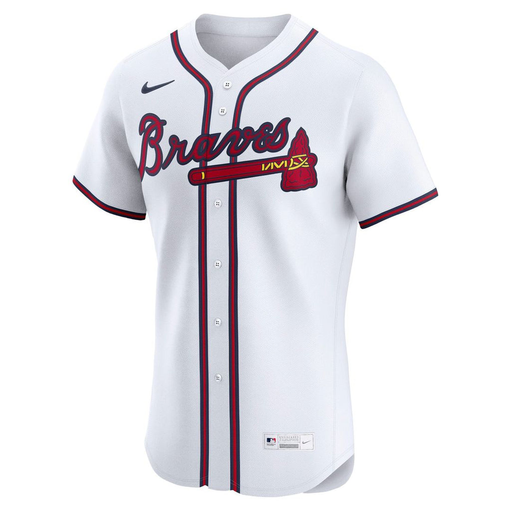 Atlanta Braves Nike Alternate Elite Jersey - Navy