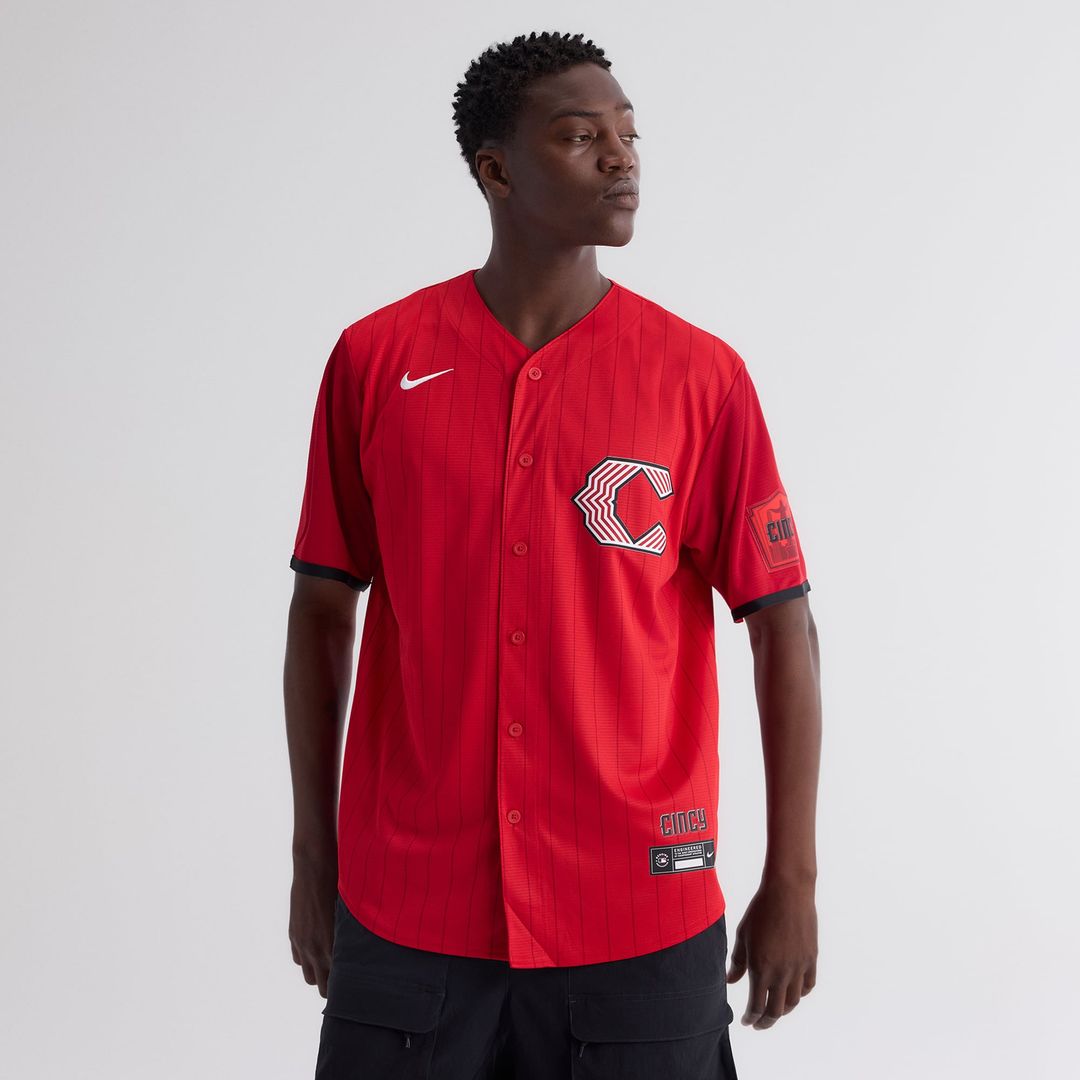Cincinnati Reds Nike 2026 City Connect Stadium Jersey - Red