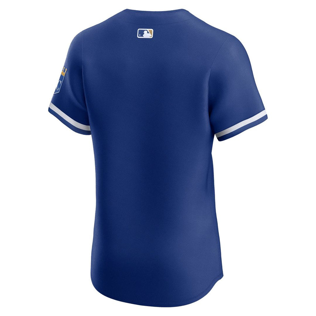Kansas City Royals Nike Home Elite Jersey - White