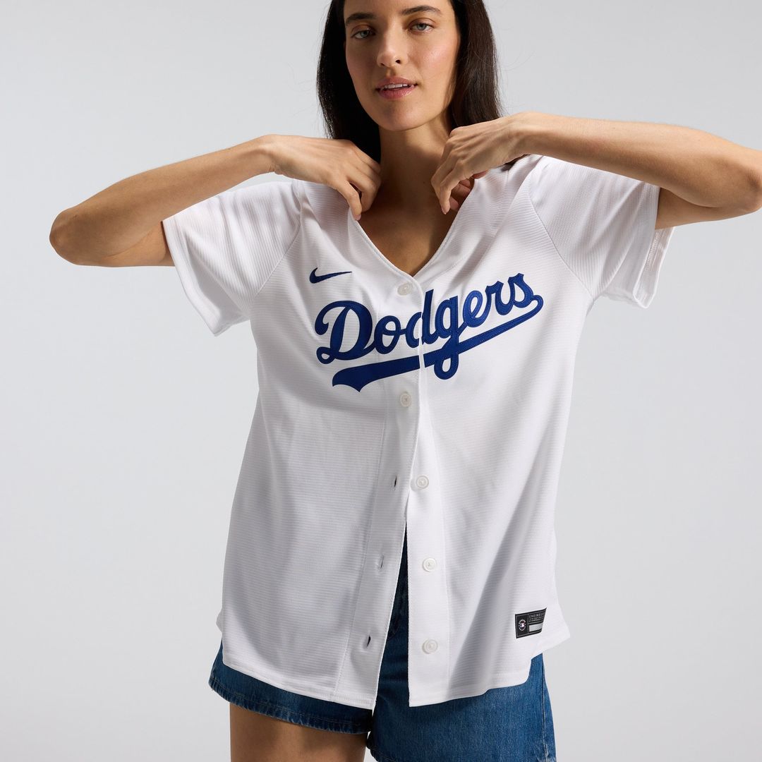 Los Angeles Dodgers Nike Women's Home Replica Jersey - White
