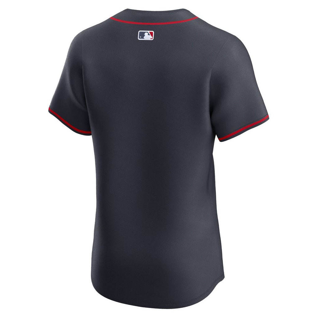 Atlanta Braves Nike Alternate Elite Jersey - Navy