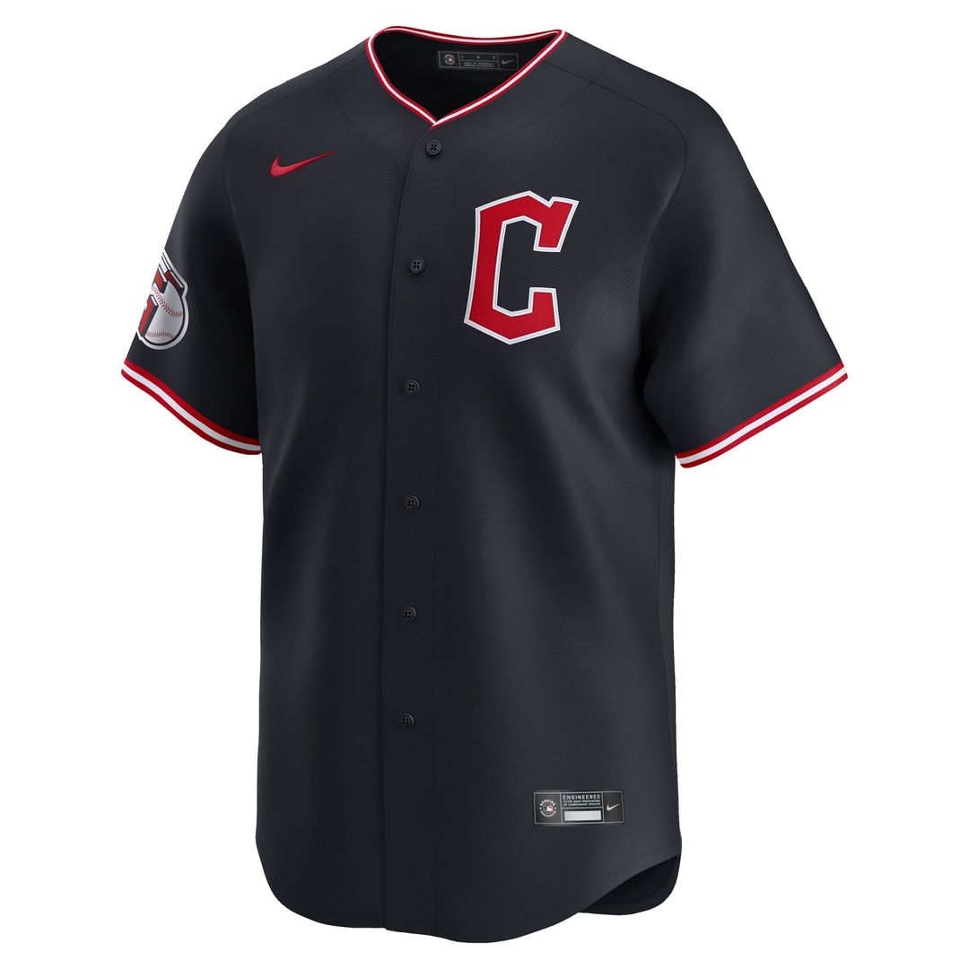 Cleveland Guardians José Ramírez Nike Alternate Limited Player Jersey - Navy