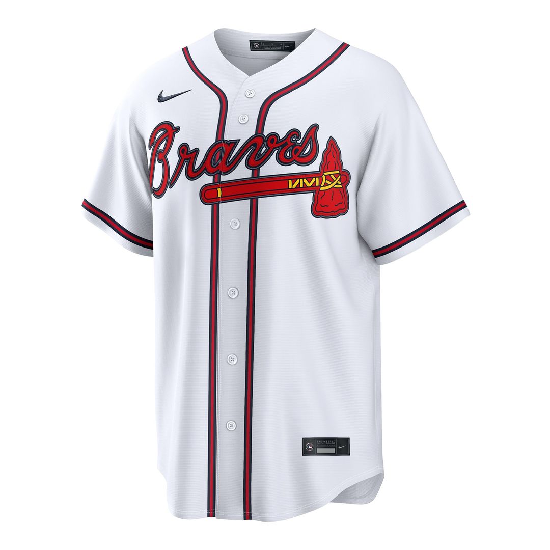Atlanta Braves Spencer Schwellenbach Nike Home Replica Jersey - White