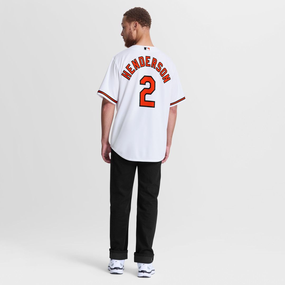 Baltimore Orioles Gunnar Henderson Nike Home Replica Jersey - White