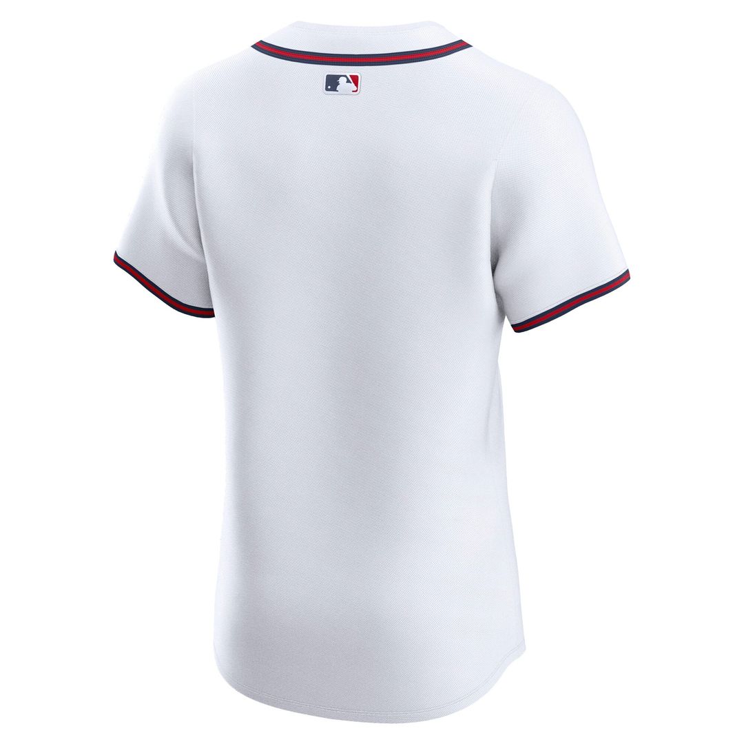 Atlanta Braves Nike Home Elite Jersey - White