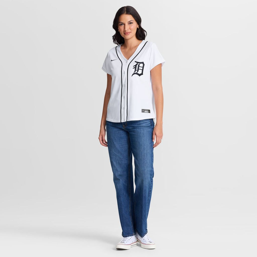 Detroit Tigers Tarik Skubal Nike Women's Home Replica Jersey - White