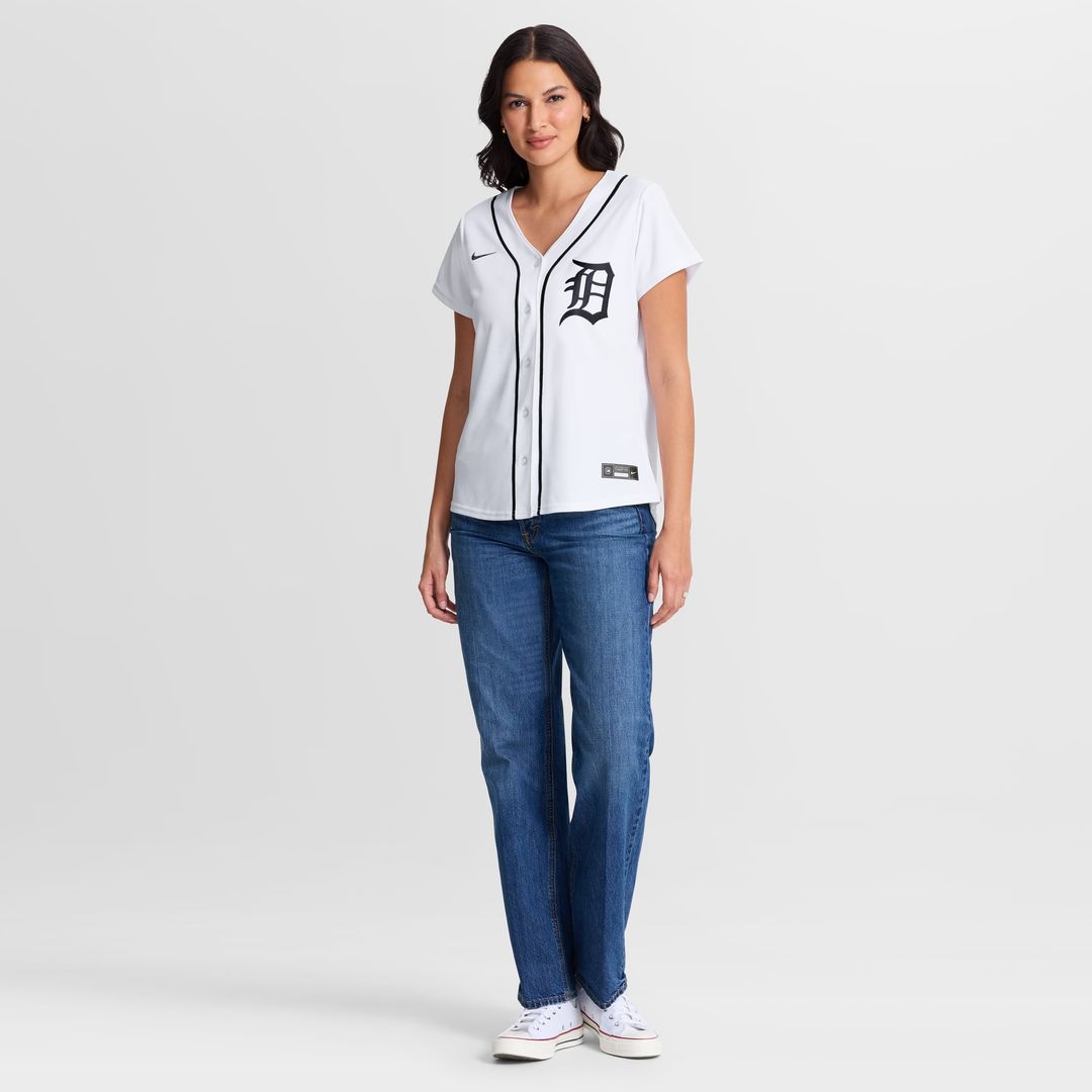 Detroit Tigers Tarik Skubal Nike Women's Home Replica Jersey - White