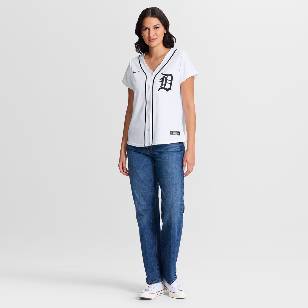 Detroit Tigers Matt Vierling Nike Women's Home Replica Jersey - White