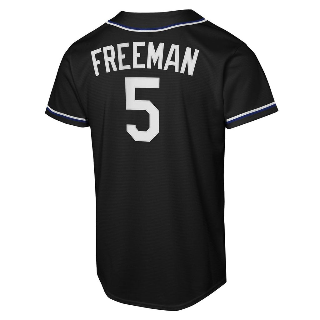 Los Angeles Dodgers Freddie Freeman Nike Youth Fashion Replica Player Jersey - Black