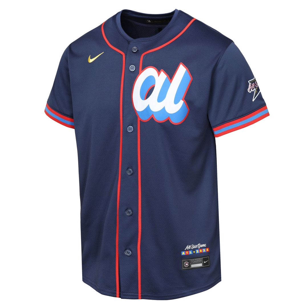 American League Nike Youth 2025 All - Star Edition Limited Jersey - Navy