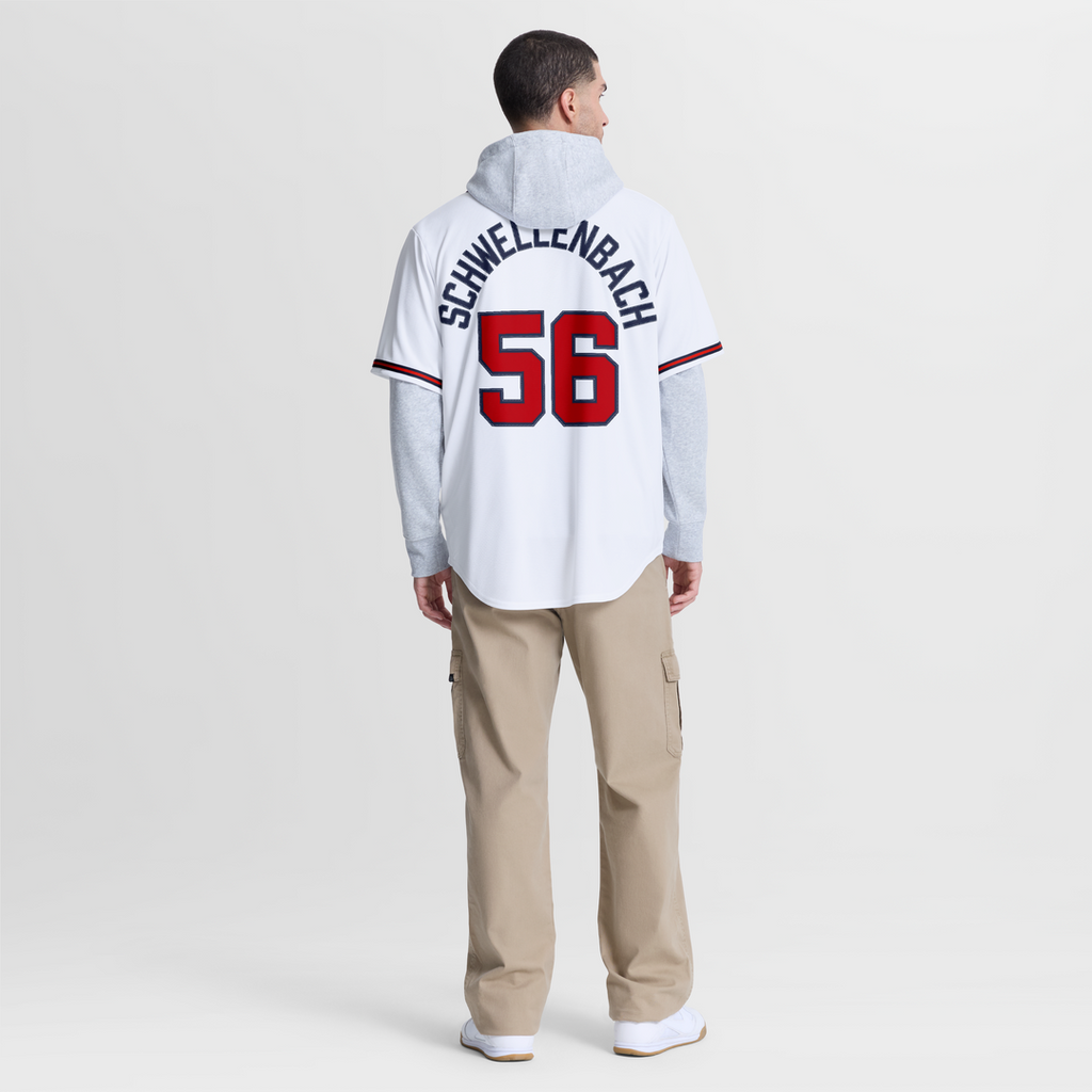 Atlanta Braves Spencer Schwellenbach Nike Home Replica Jersey - White