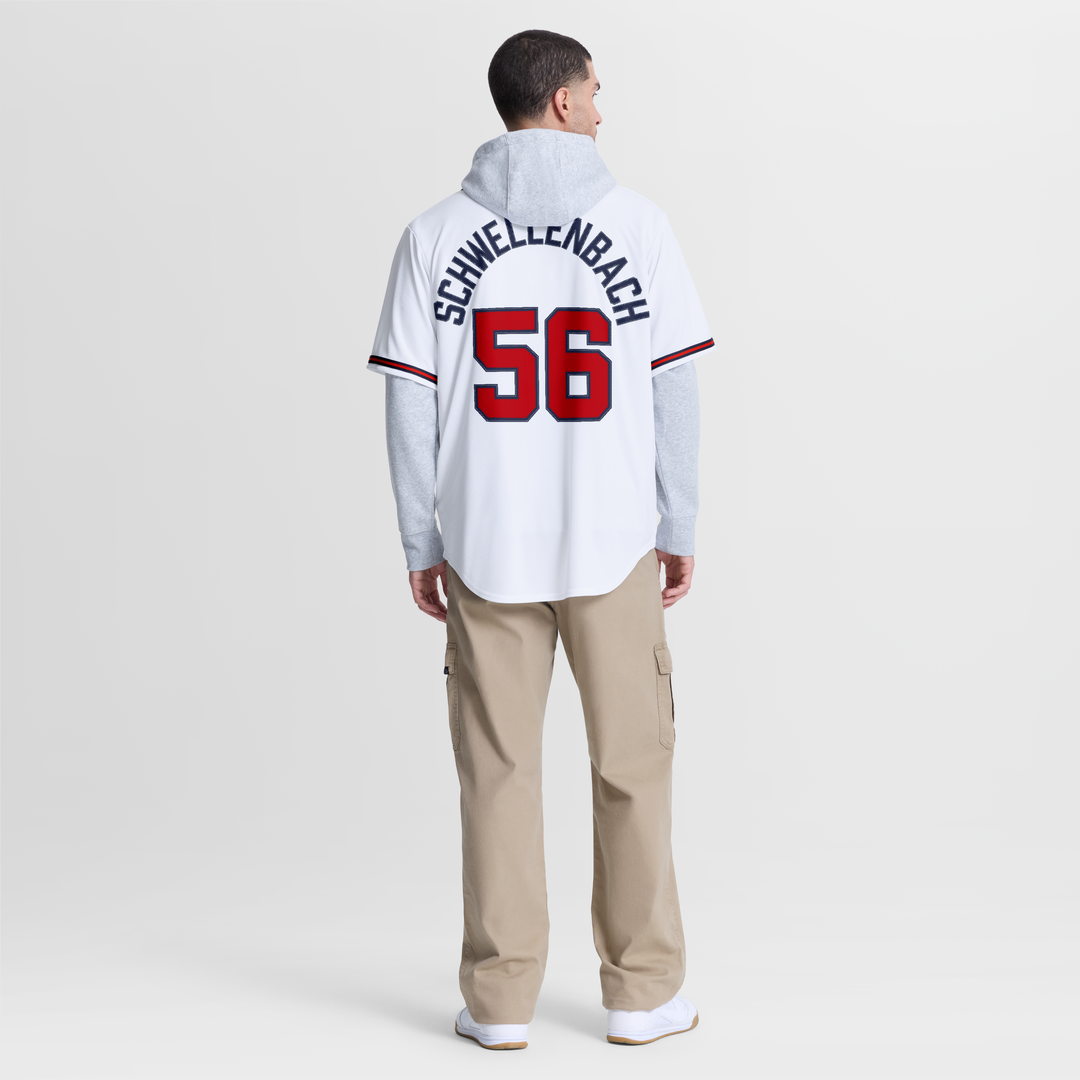 Atlanta Braves Spencer Schwellenbach Nike Home Replica Jersey - White