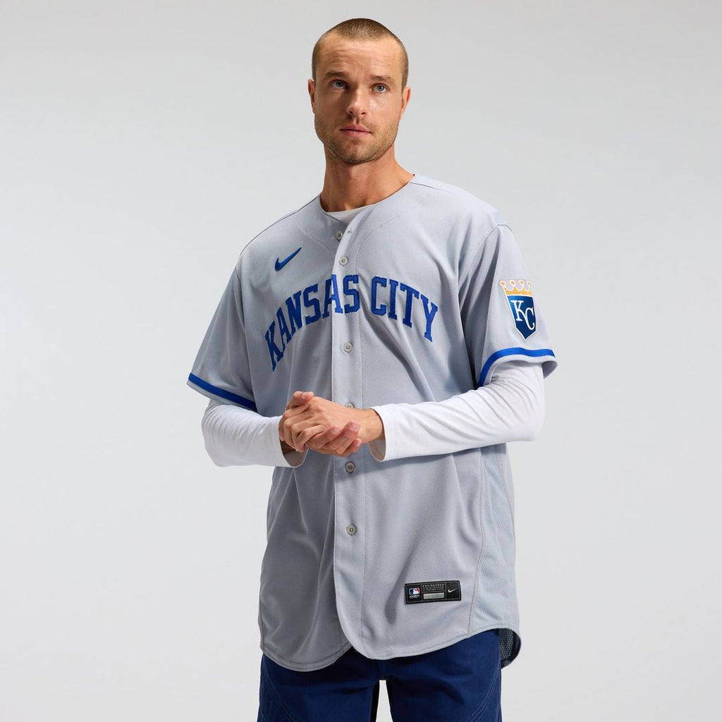 Kansas City Royals Nike 2022 Road Authentic Jersey - Gray