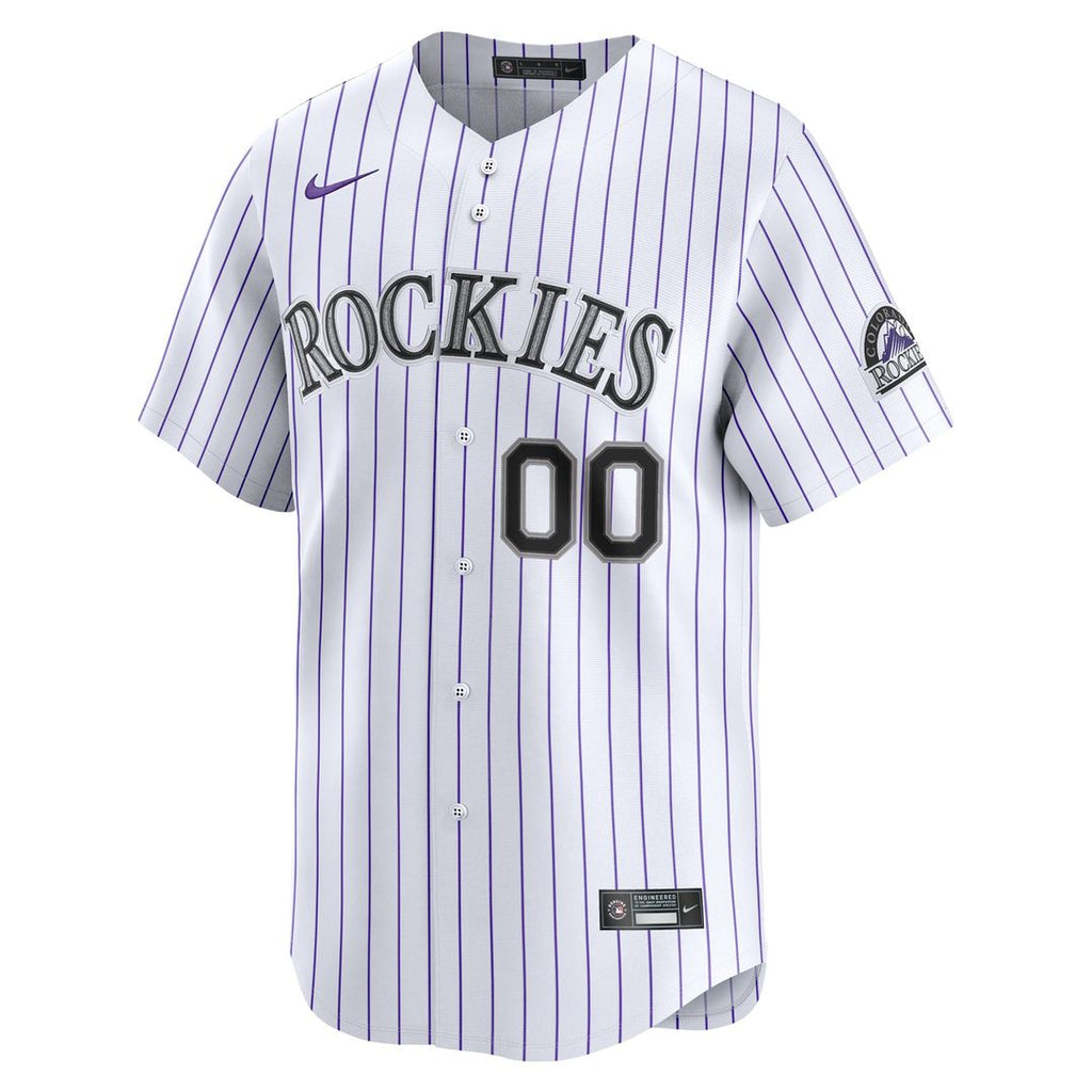 Colorado Rockies Nike Alternate Limited Custom Jersey - Purple