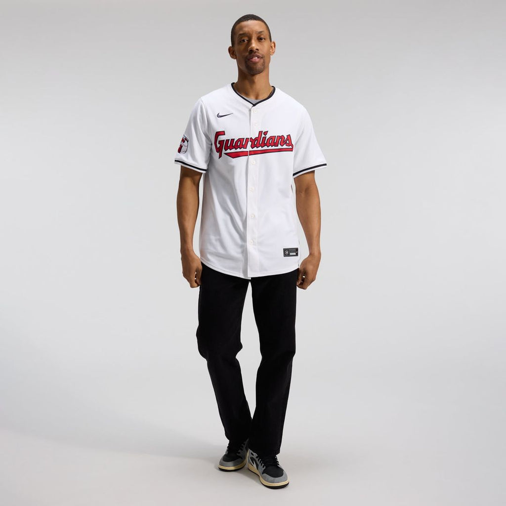 Cleveland Guardians Jose Ramirez Nike Home Limited Player Jersey - White