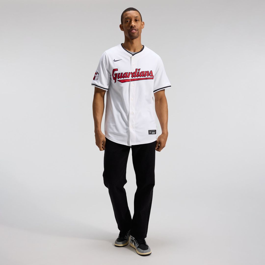 Cleveland Guardians Jose Ramirez Nike Home Limited Player Jersey - White