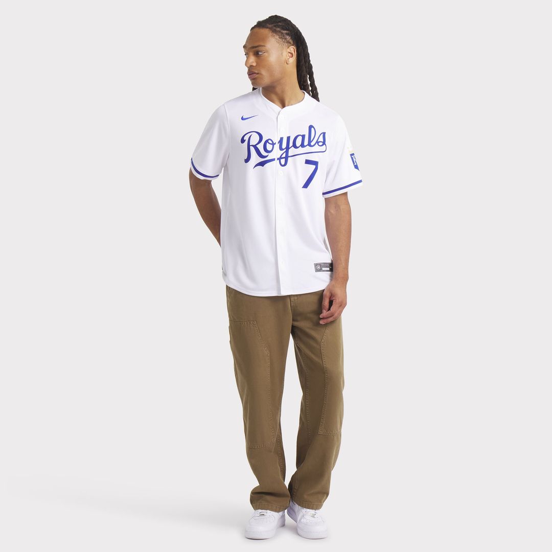 Kansas City Royals Bobby Witt Jr. Nike Home Limited Player Jersey - White