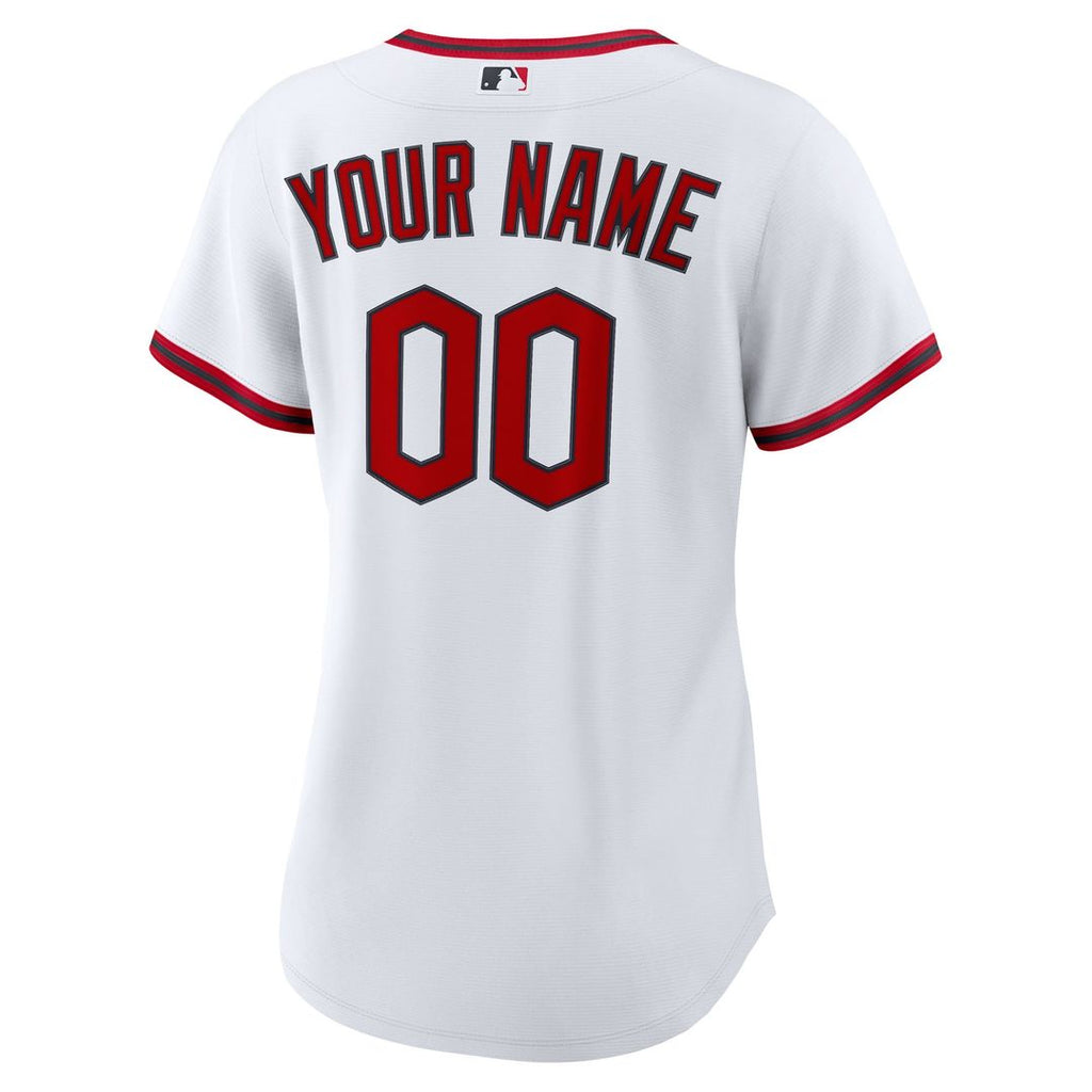 Cleveland Guardians Nike Women's Home Custom Replica 2.0 Jersey - White
