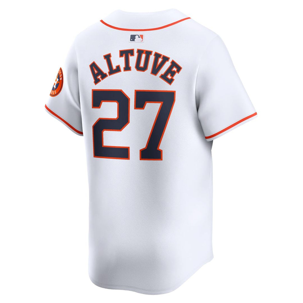Houston Astros Jose Altuve Nike Home Limited Player Jersey - White