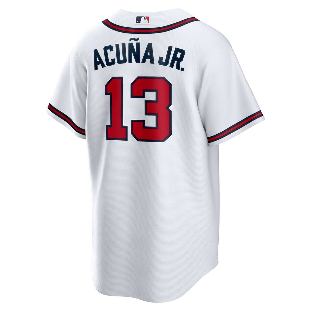 Atlanta Braves Ronald Acuna Jr. Nike Home Replica Player Name Jersey - White