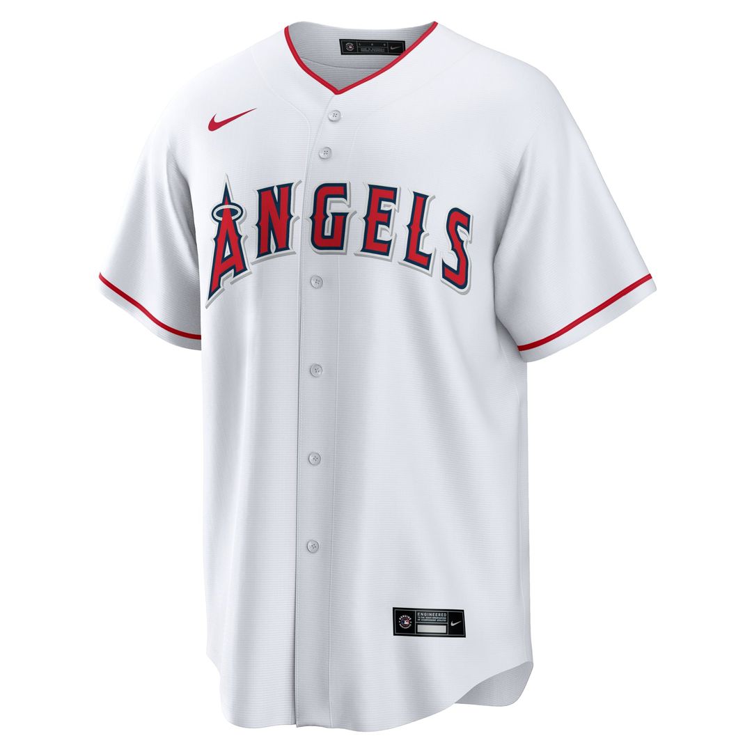 Los Angeles Angels Yusei Kikuchi Nike Home Replica Jersey - White
