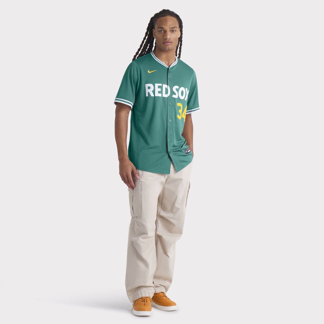 Boston Red Sox David Ortiz Nike 2025 City Connect Limited Retired Player Jersey - Green