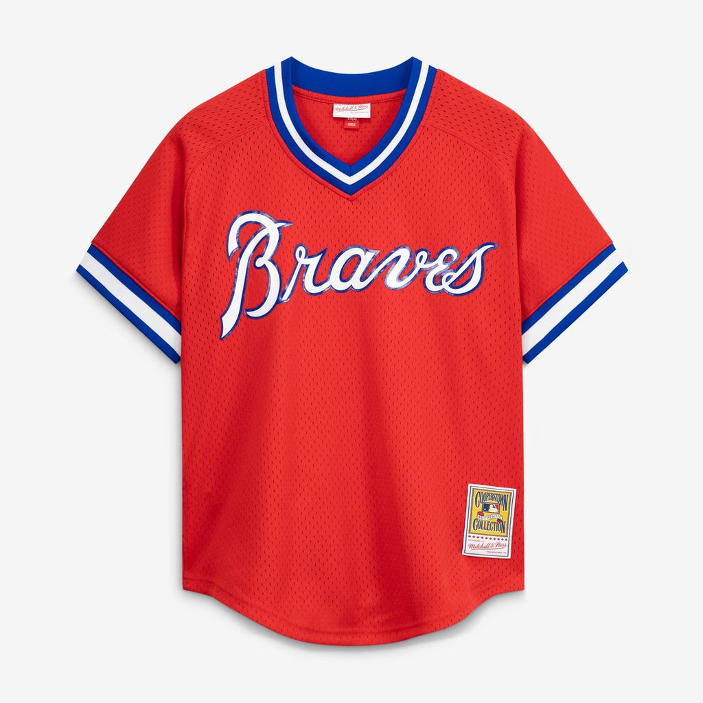 Atlanta Braves Dale Murphy Mitchell & Ness Authentic Batting Practice Jersey - Royal