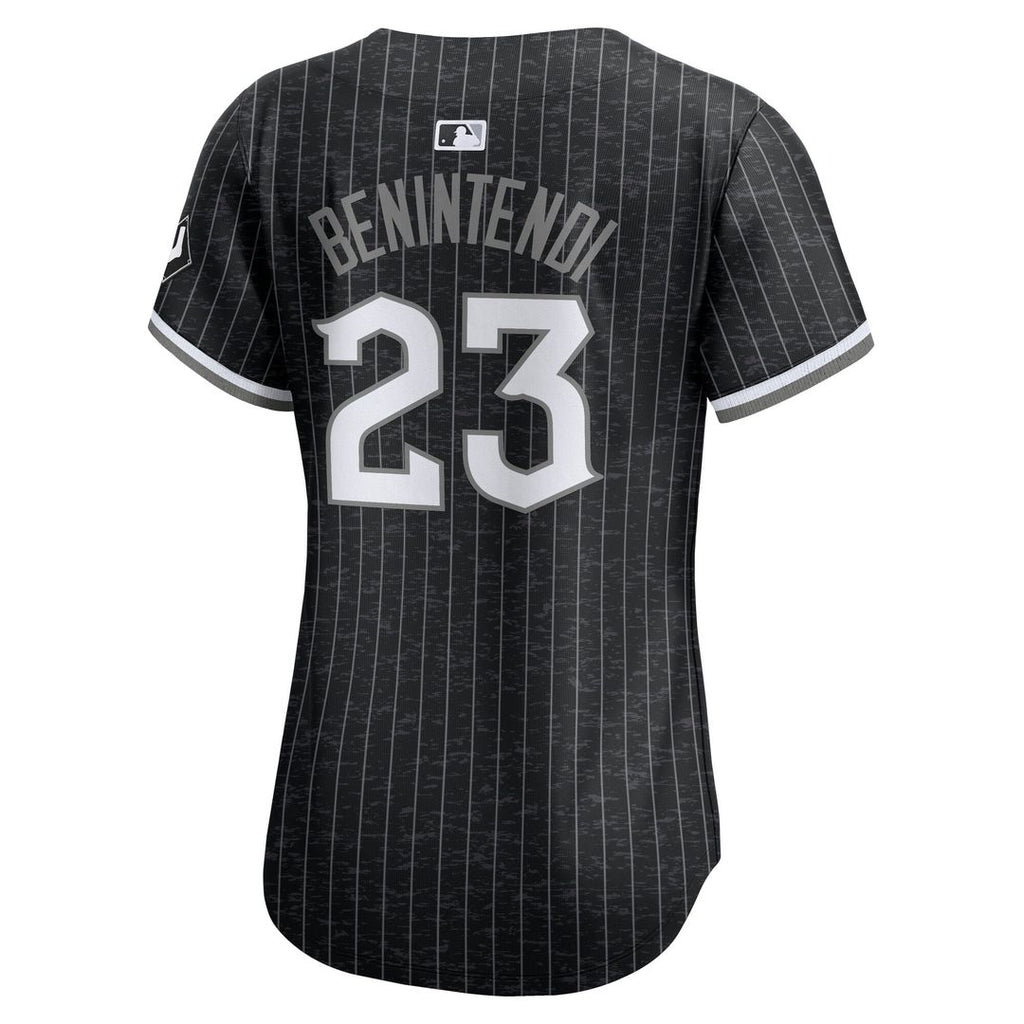 Chicago White Sox Andrew Benintendi Nike Women's 2025 City Connect Limited Player Jersey - Red/Black