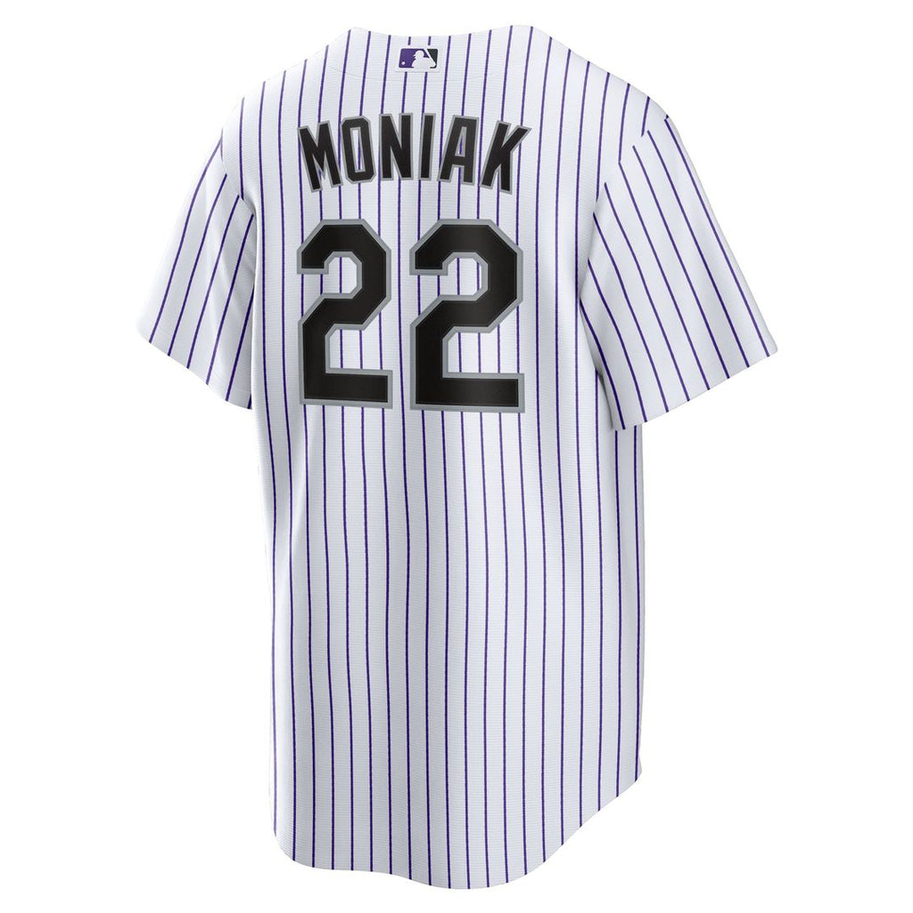 Colorado Rockies Mickey Moniak Nike Home Replica Jersey - White