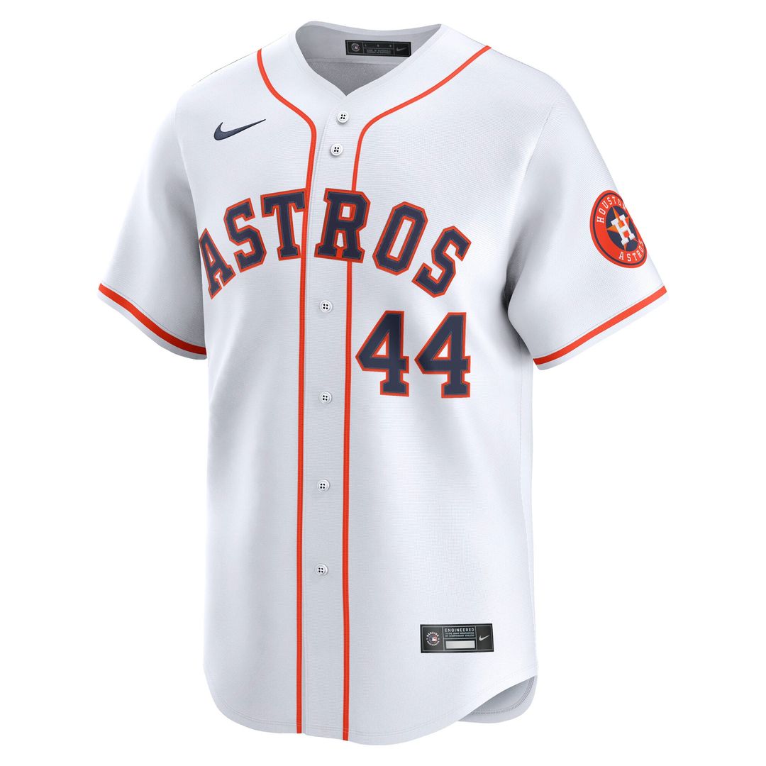 Houston Astros Yordan Alvarez Nike Home Limited Player Jersey - White