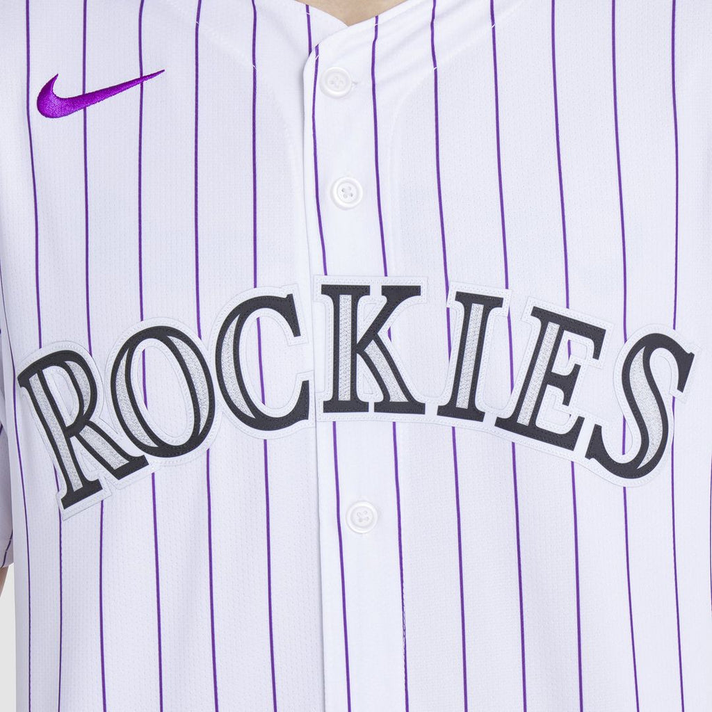 Colorado Rockies Nike Home Limited Player Jersey - White