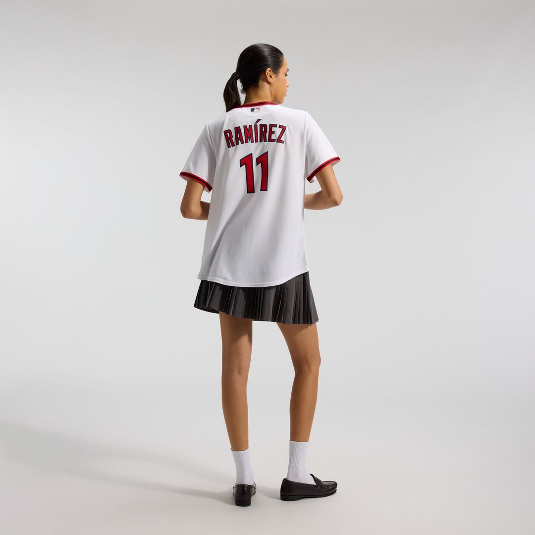 Cleveland Guardians José Ramírez Nike Women's Home Replica Jersey - White