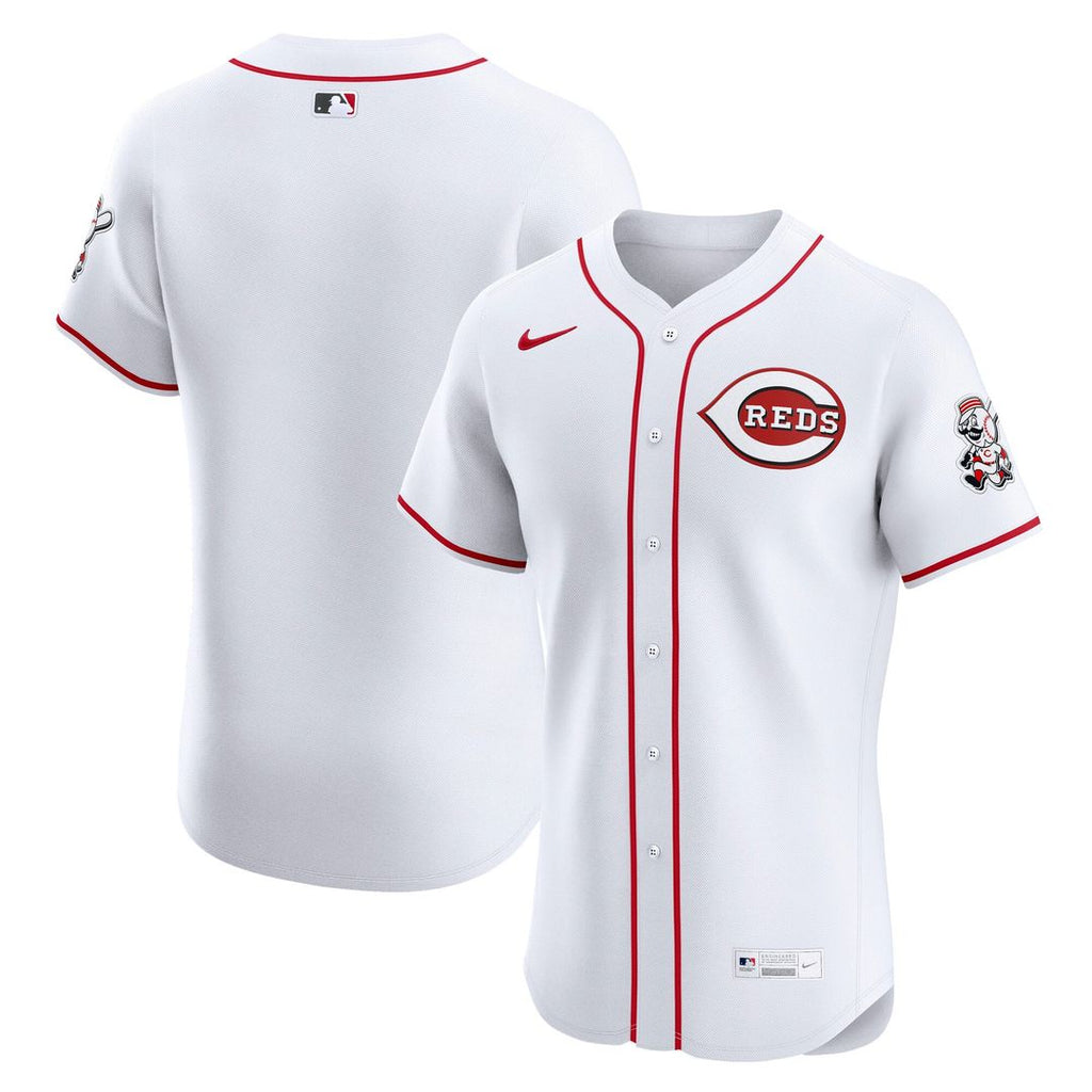 Cincinnati Reds Nike Home Elite Jersey - White