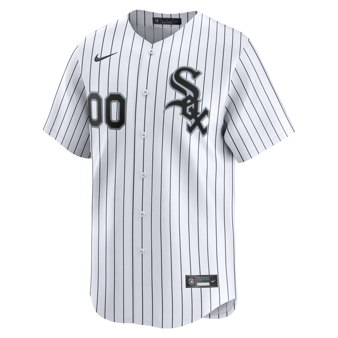 Chicago White Sox Nike Youth Home Custom Limited Jersey - White