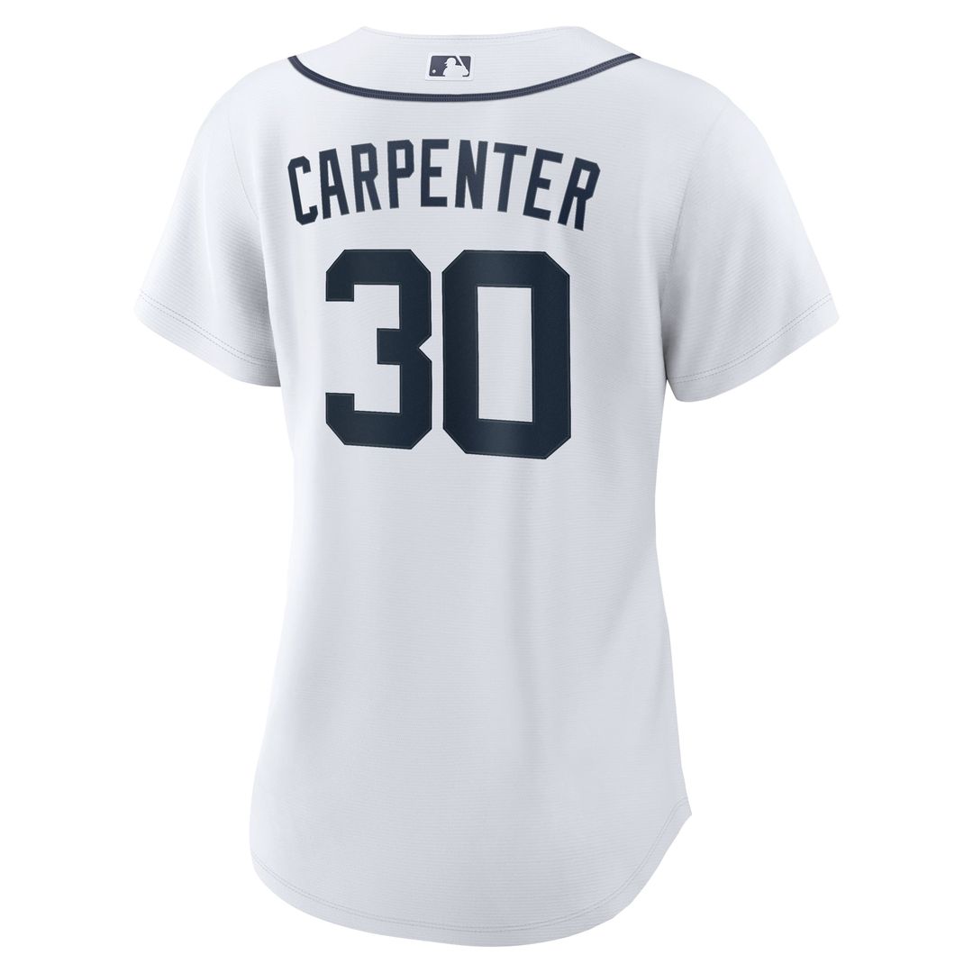 Detroit Tigers Kerry Carpenter Nike Women's Home Replica Jersey - White