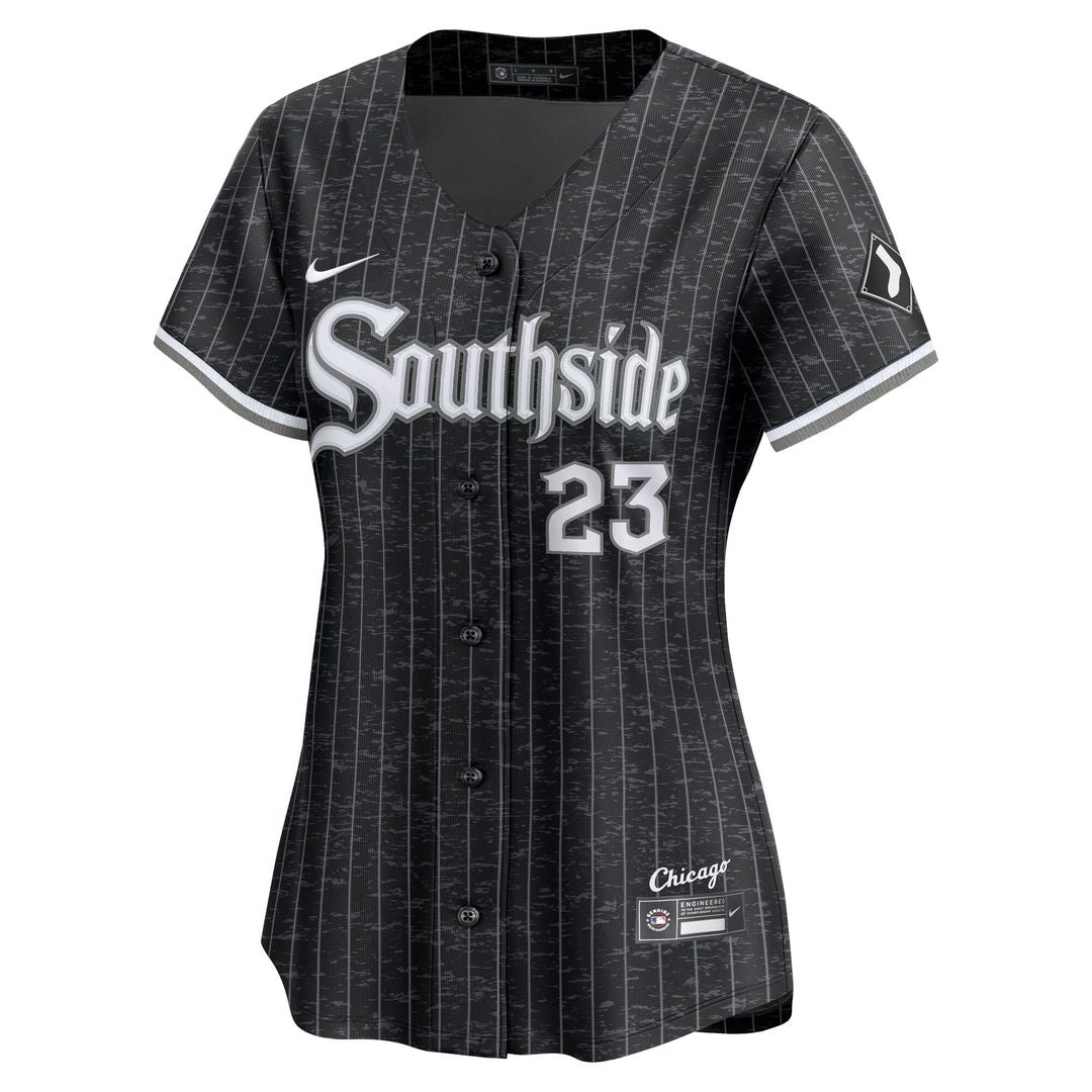 Chicago White Sox Andrew Benintendi Nike Women's 2025 City Connect Limited Player Jersey - Red/Black