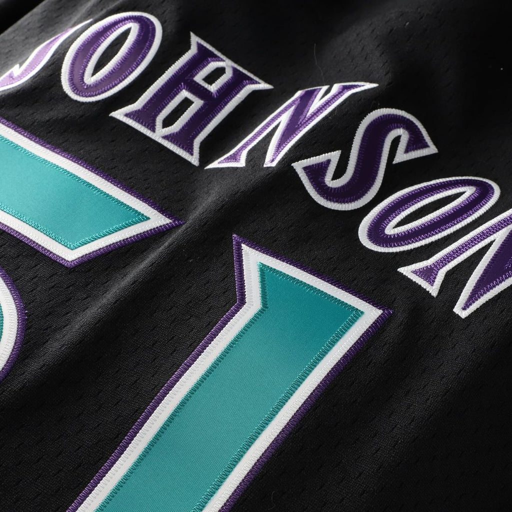 Arizona Diamondbacks Randy Johnson Mitchell & Ness Big & Tall Cooperstown Mesh Batting Practice Jersey - Black