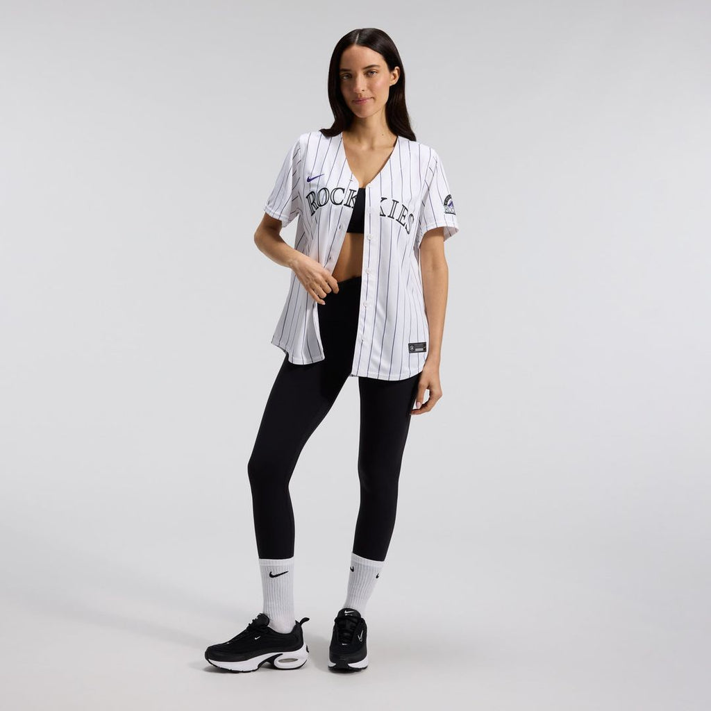 Colorado Rockies Nike Women's Home Limited Jersey - White
