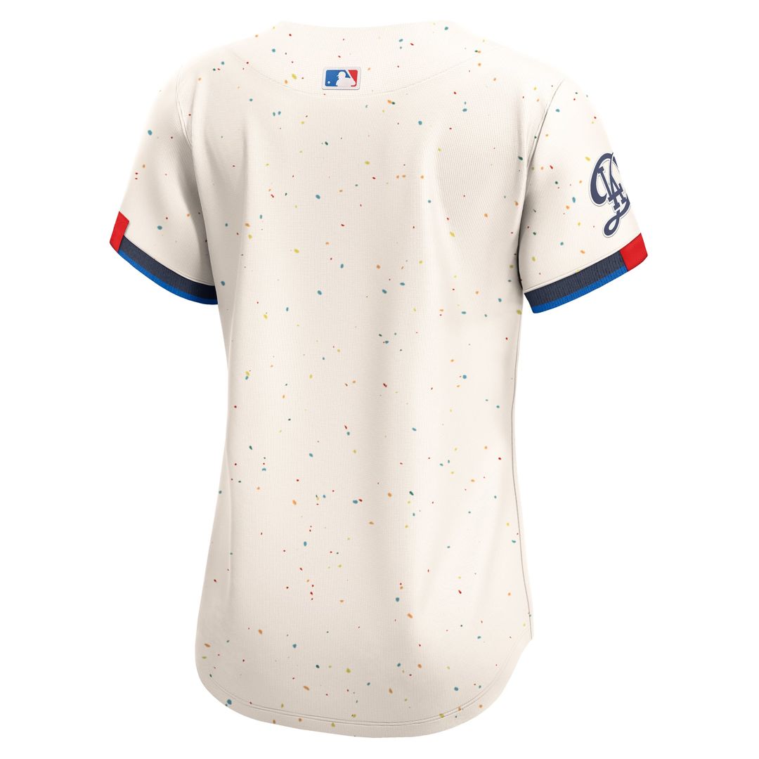 Los Angeles Dodgers Nike Women's City Connect Limited Jersey - Cream