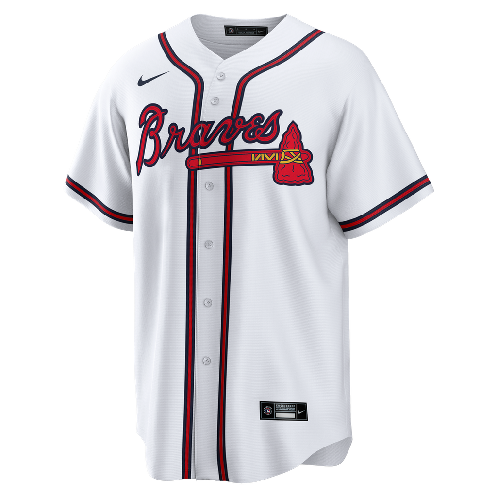Atlanta Braves Chipper Jones Nike Home Retired Player Replica Jersey - White
