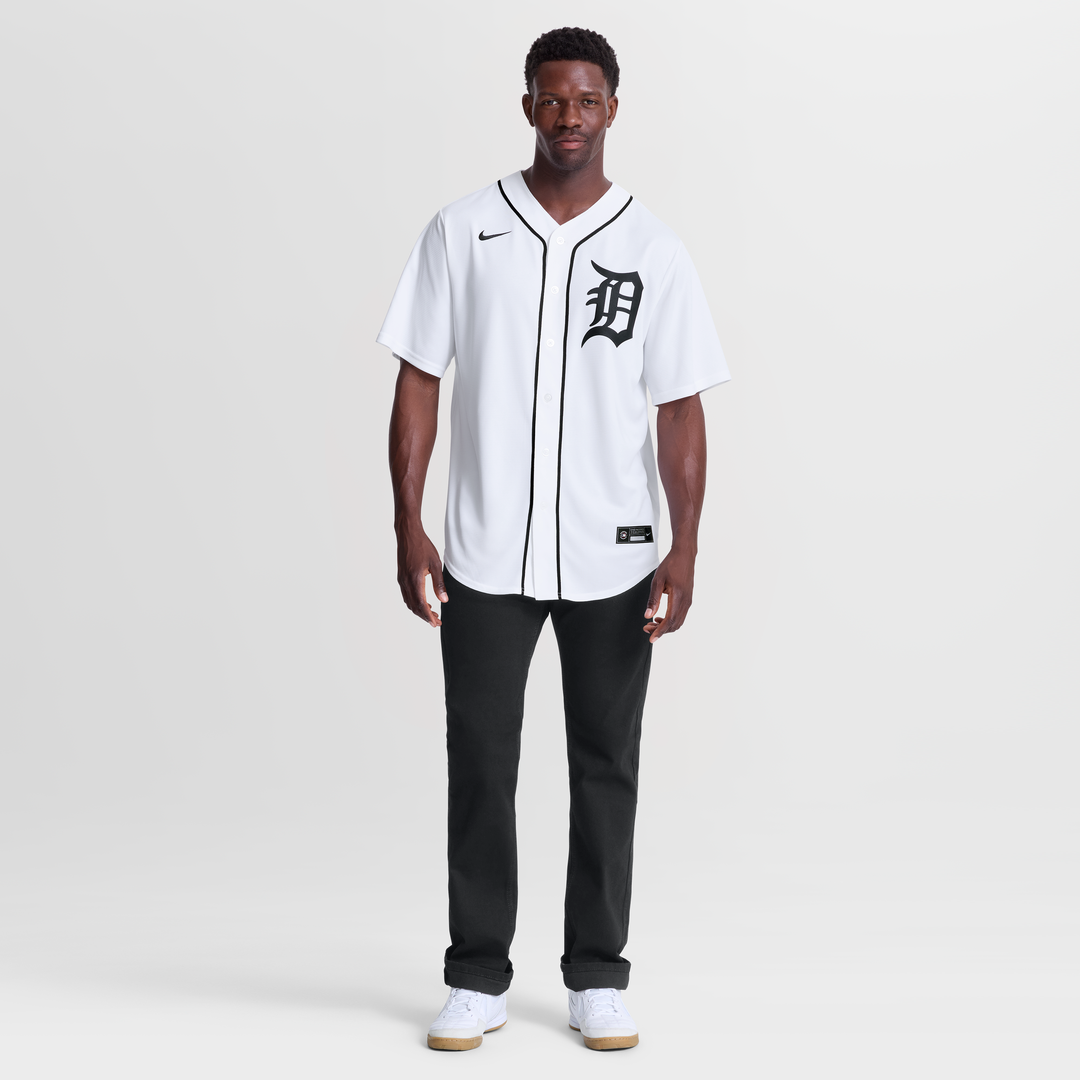 Detroit Tigers Javier Báez Nike Home Replica Jersey - White