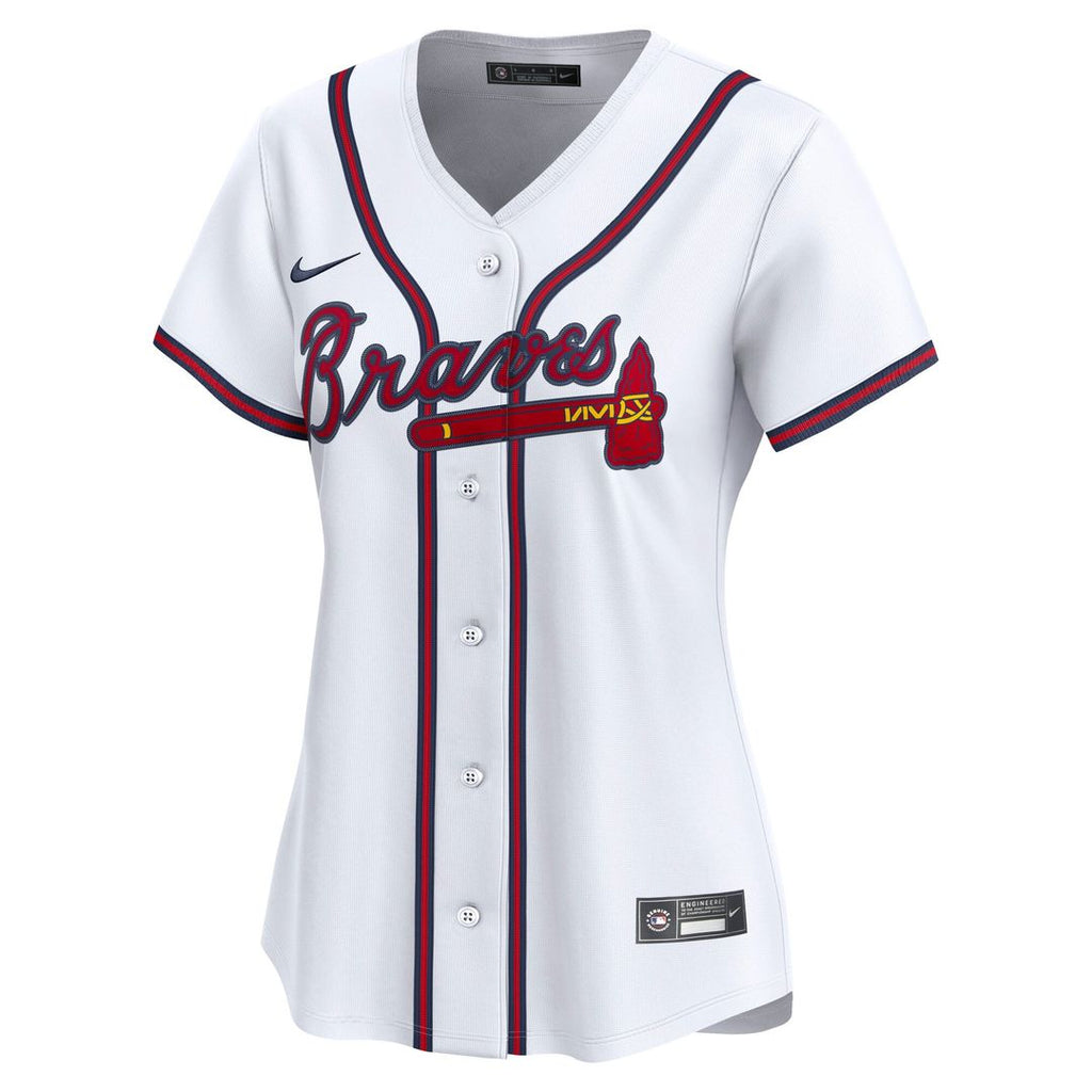 Atlanta Braves Spencer Strider Nike Women's Home Limited Player Jersey - White