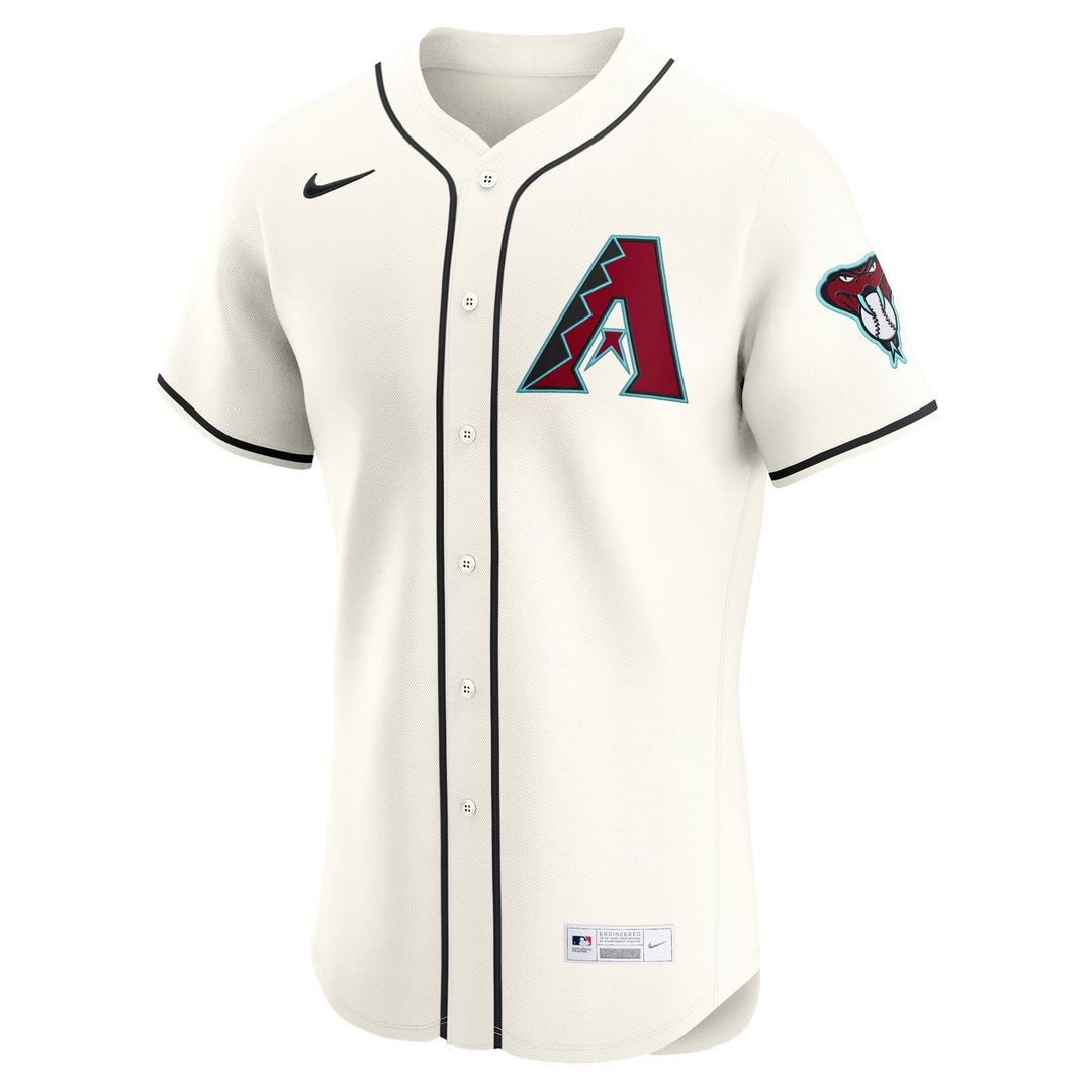 Arizona Diamondbacks Ketel Marte Nike Home Elite Jersey - Cream
