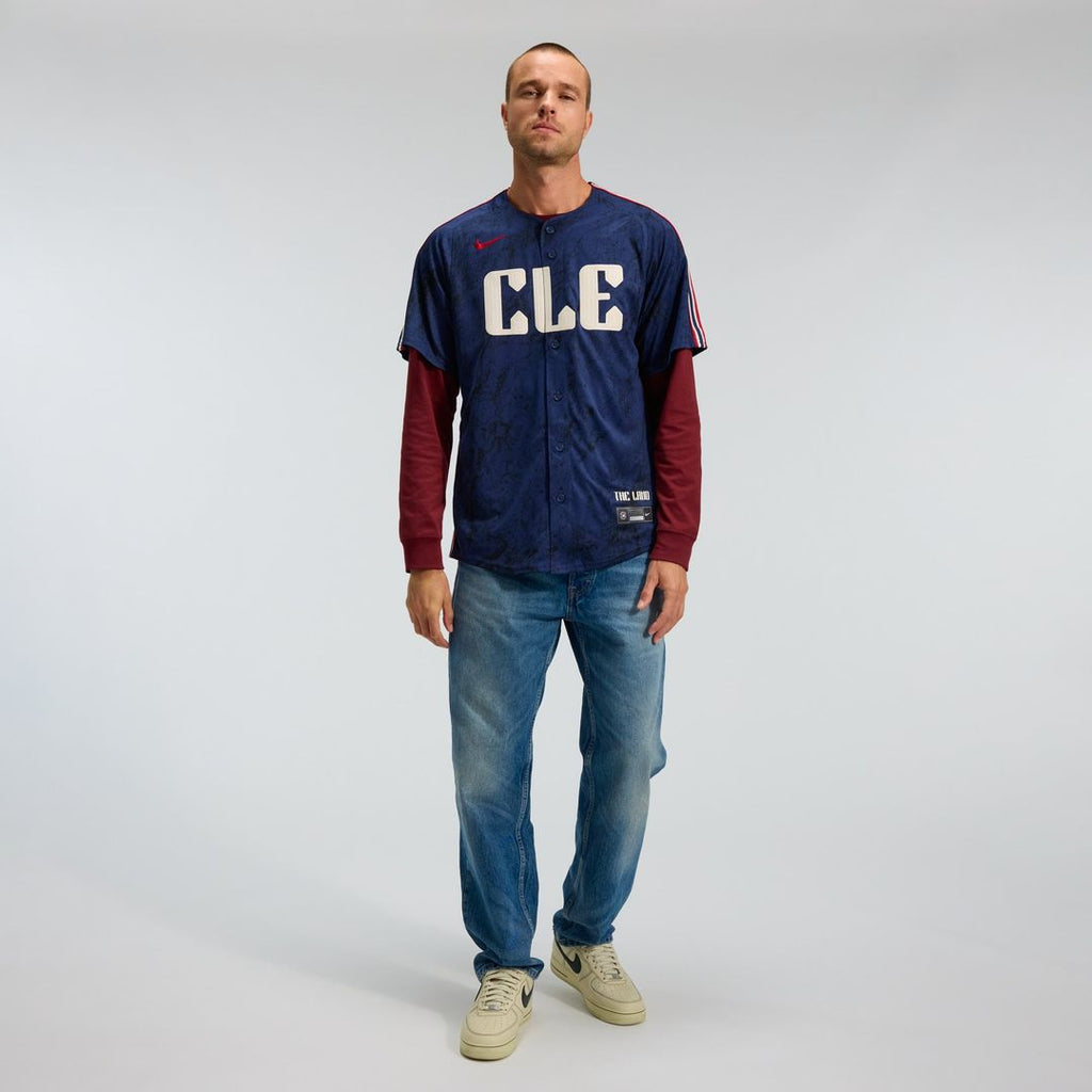 Cleveland Guardians Nike City Connect Limited Jersey - Navy