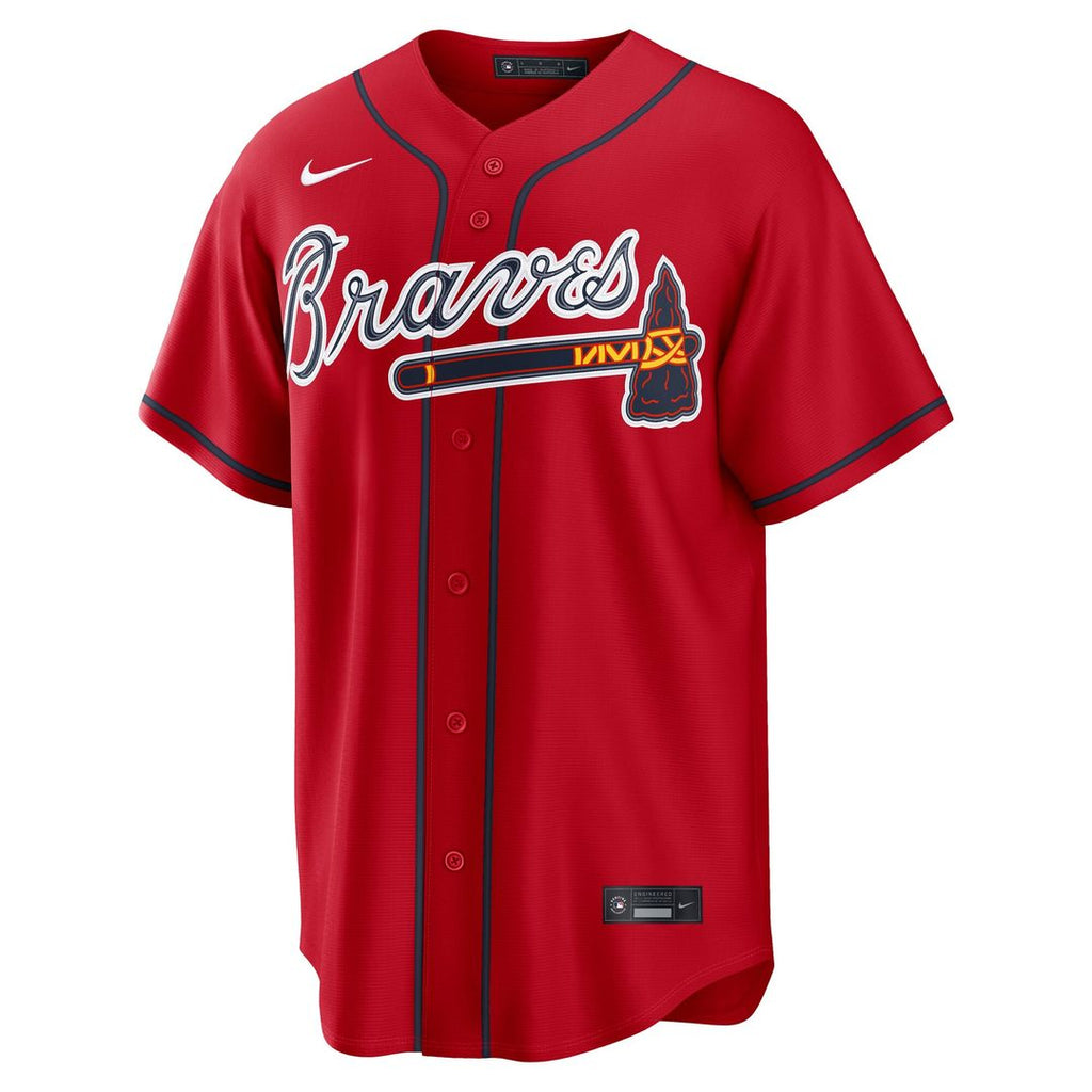 Atlanta Braves Ronald Acuña Jr. Nike Road Replica Jersey - Gray