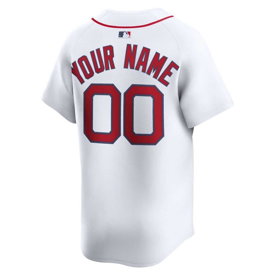 Boston Red Sox Nike Alternate Limited Custom Jersey - Red