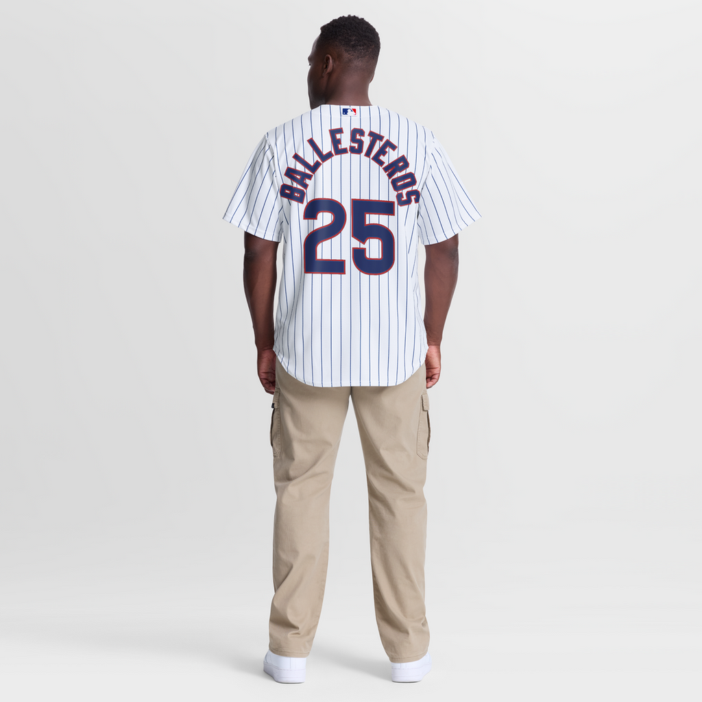 Chicago Cubs Moisés Ballesteros Nike Home Replica Jersey - White