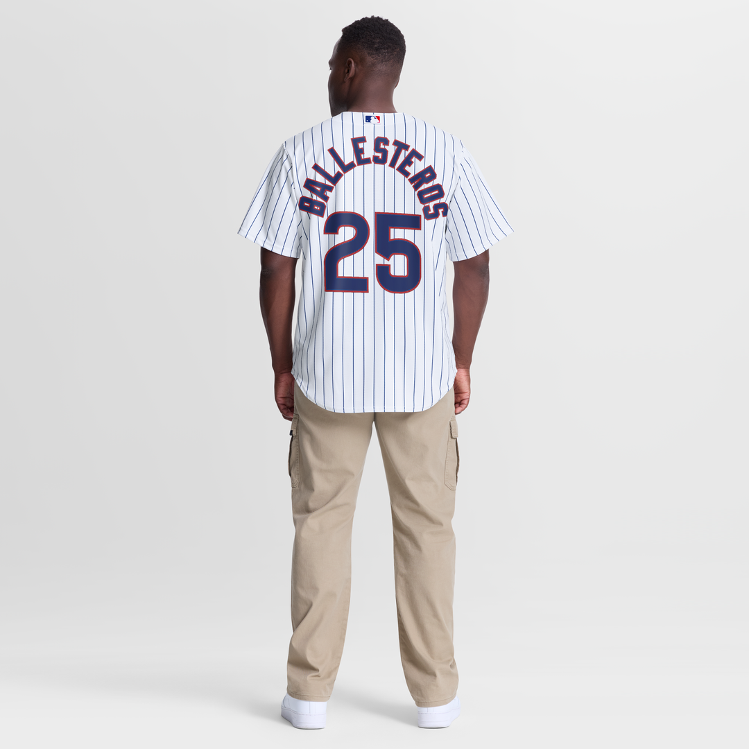 Chicago Cubs Moisés Ballesteros Nike Home Replica Jersey - White